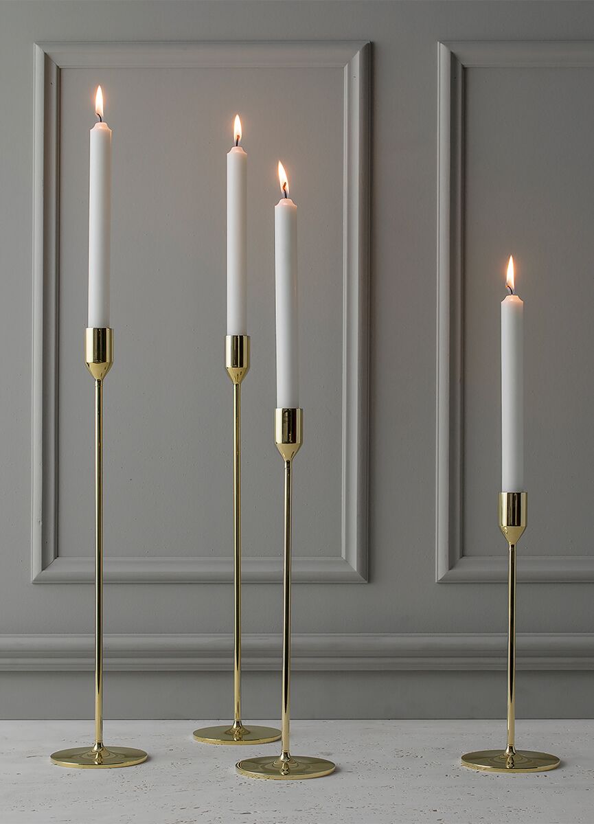 Ratio Brass Candle Holders